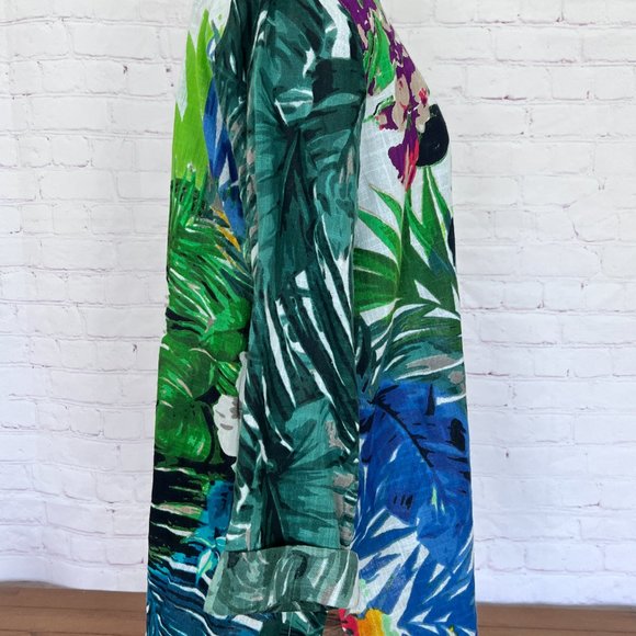 Soft Surroundings - Tunic Floral with Beading - PXL Petite XL - Picture 11 of 14